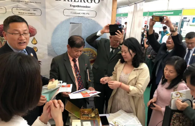 Ergothion Group was invited to Kaset Fair 2024 in Thailand to deliver anti-aging products to Thai princesses